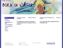Tablet Screenshot of borninwater.info